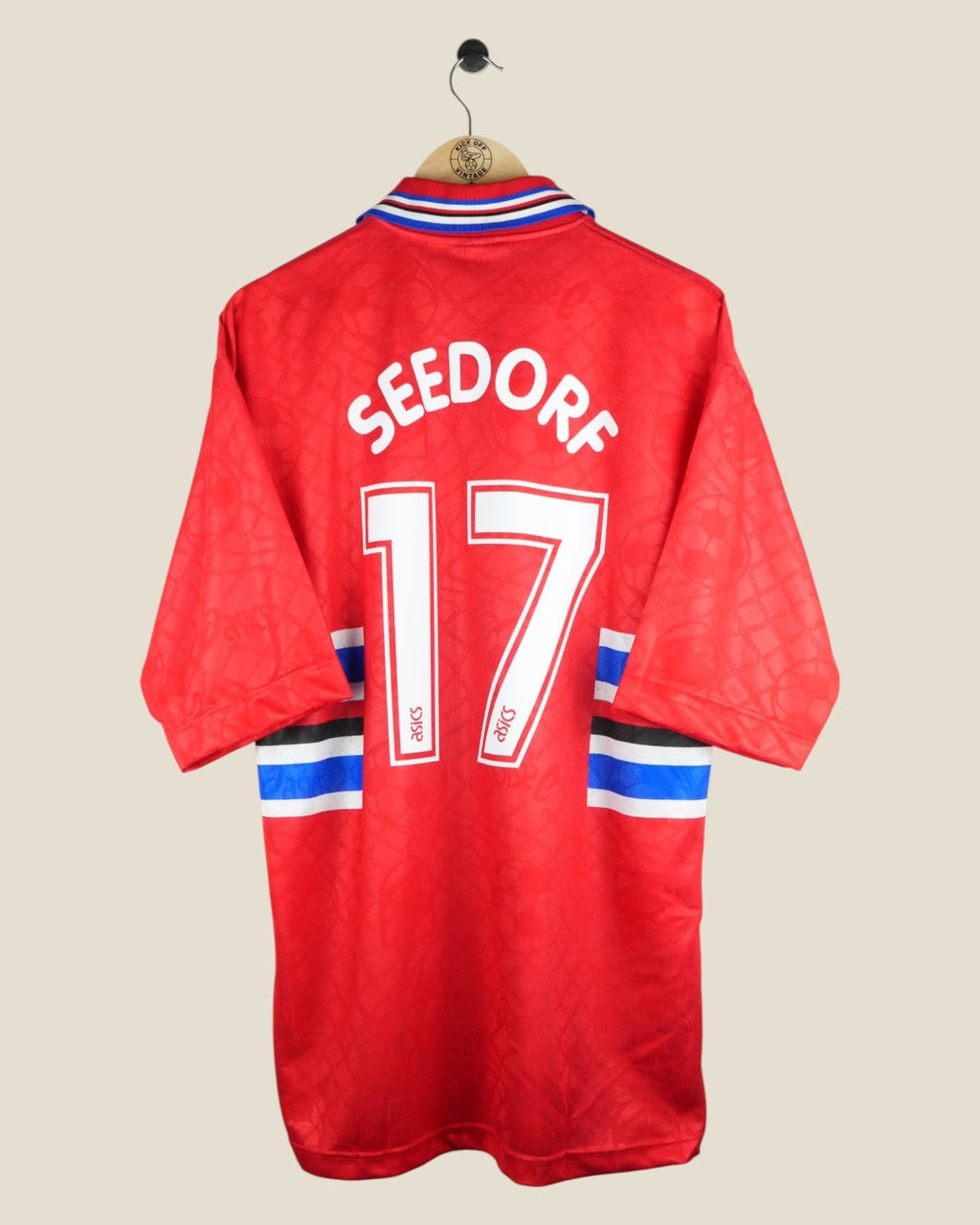 SAMPDORIA 1995/96 SEEDORF THIRD SHIRT (XXL) ASICS