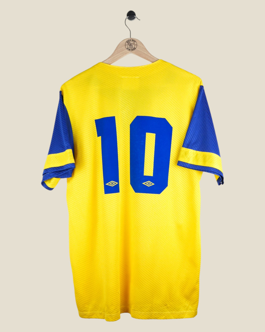 PARMA 1993/94 ZOLA AWAY SHIRT (M) UMBRO