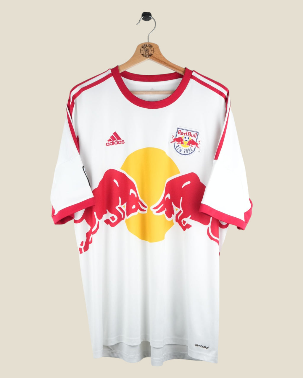 NEW YORK RED BULLS 2012 HENRY HOME SHIRT (XL) ADIDAS