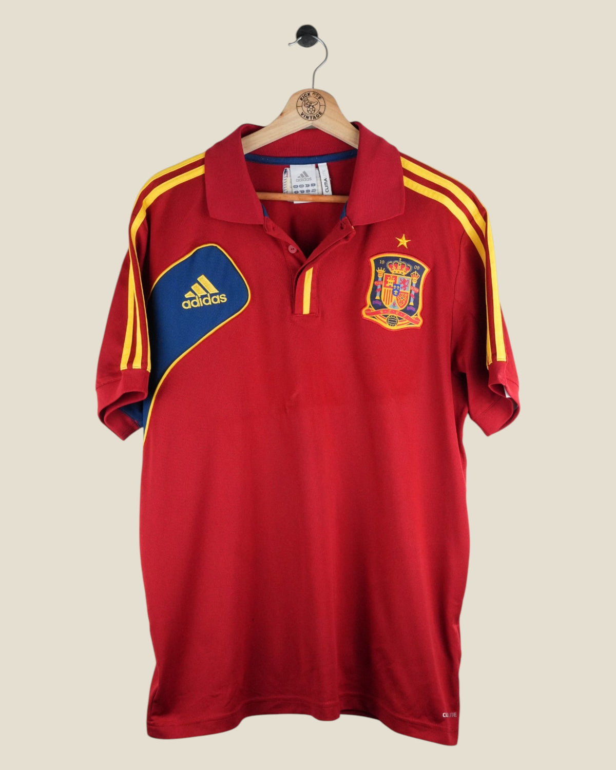 SPAIN 2012 PRE-MATCH POLO (L) ADIDAS