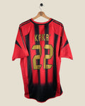 AC MILAN 2004/05 KAKA HOME SHIRT (L) ADIDAS