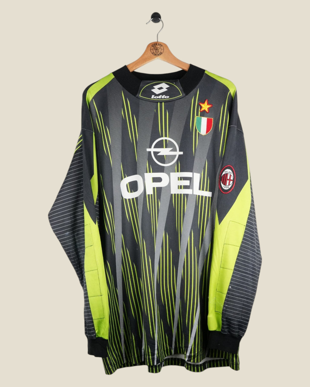 AC MILAN 1996/97 GK SHIRT (XL) LOTTO