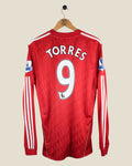 LIVERPOOL 2010/11 TORRES HOME L/S SHIRT (M) ADIDAS