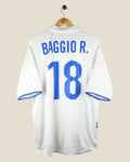 ITALY 1998 BAGGIO AWAY SHIRT (XL) NIKE