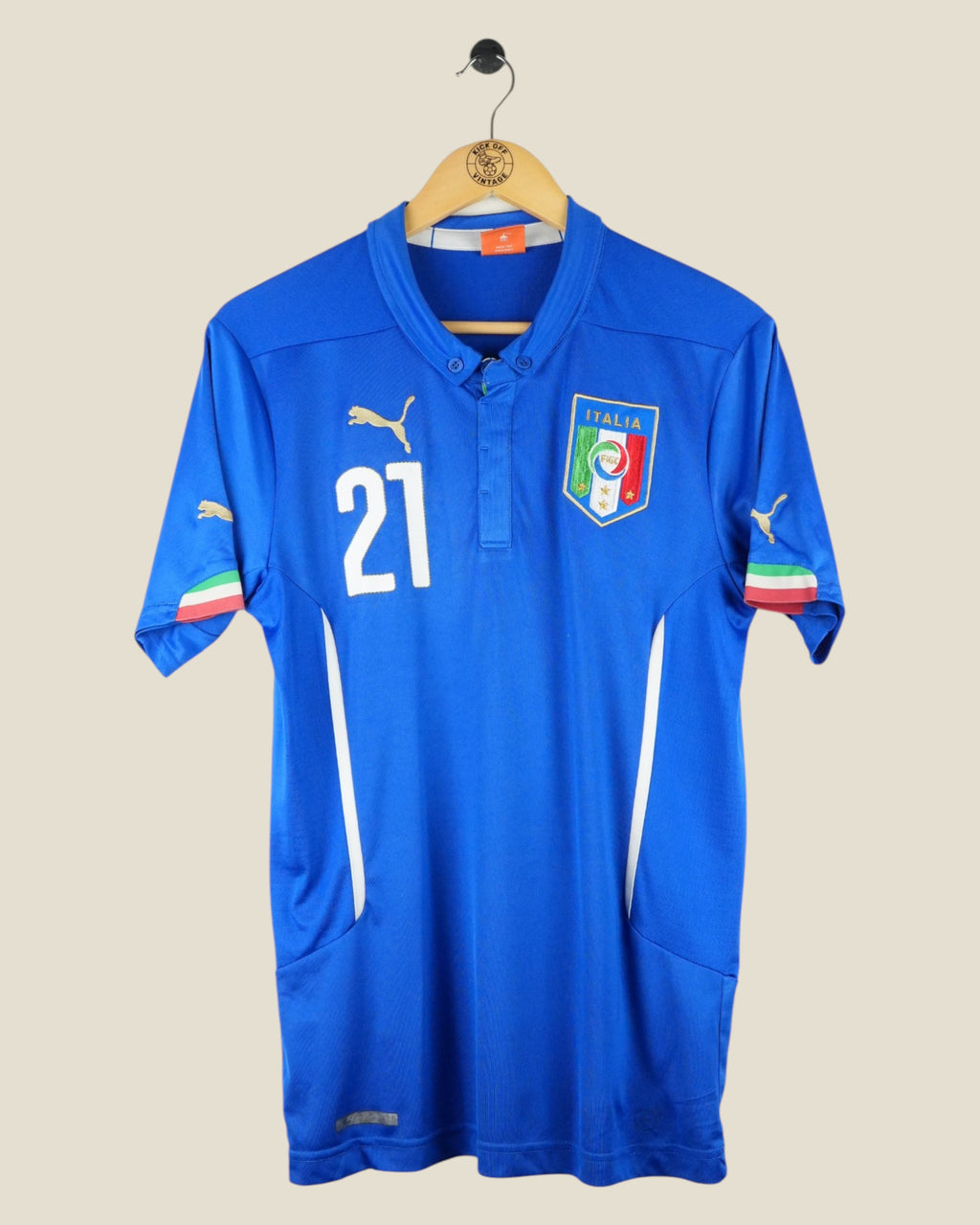 ITALY 2014 PIRLO HOME SHIRT (L) PUMA