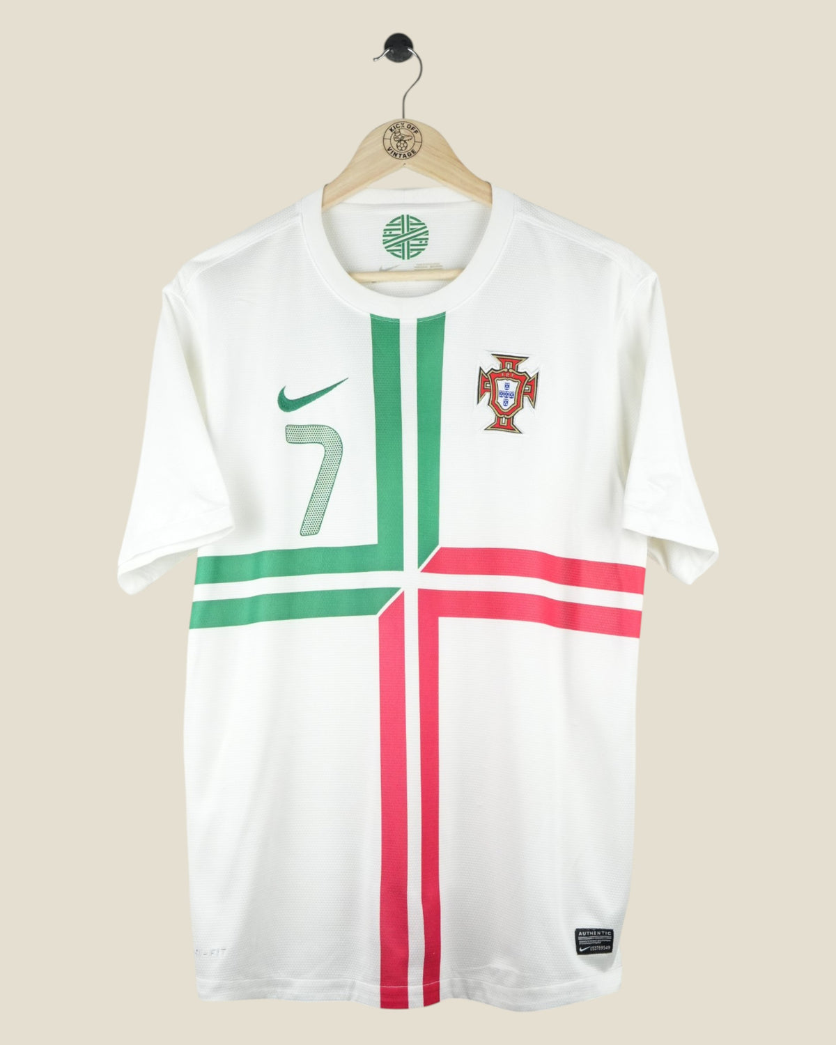 PORTUGAL 2012 RONALDO AWAY SHIRT (L) NIKE