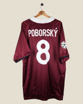 SPARTA PRAHA 2003/04 POBORSKY UCL HOME SHIRT (L) NIKE