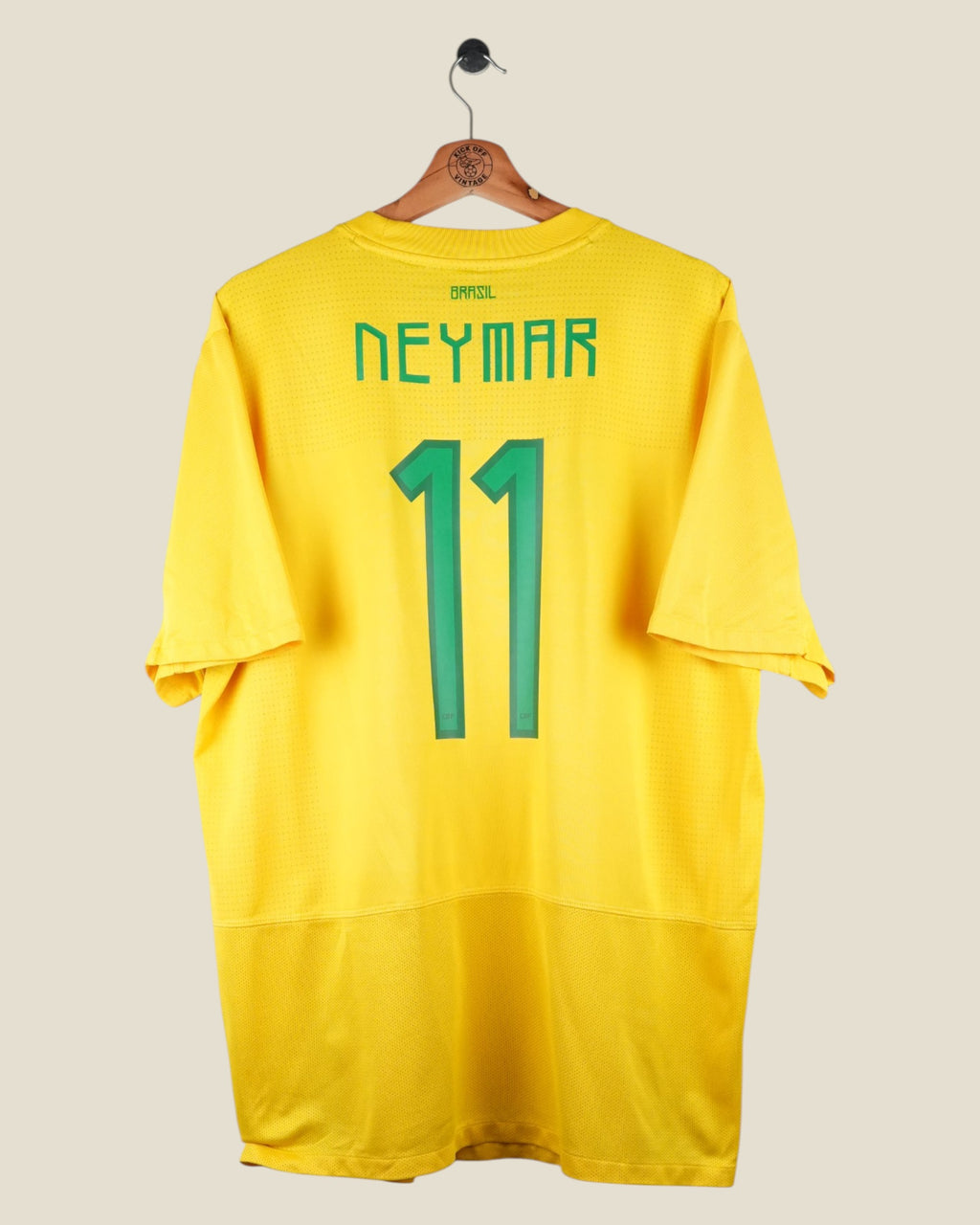 BRAZIL 2011 NEYMAR HOME SHIRT (XL) NIKE