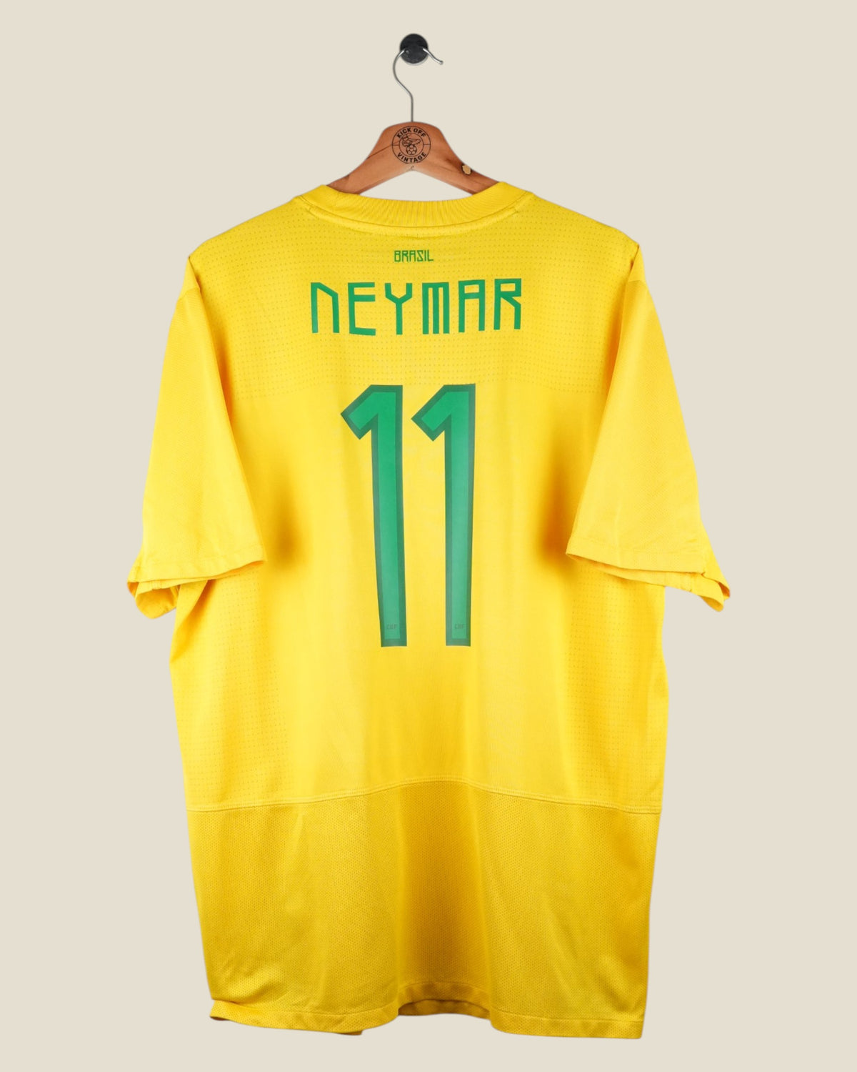 BRAZIL 2011 NEYMAR HOME SHIRT (XL) NIKE