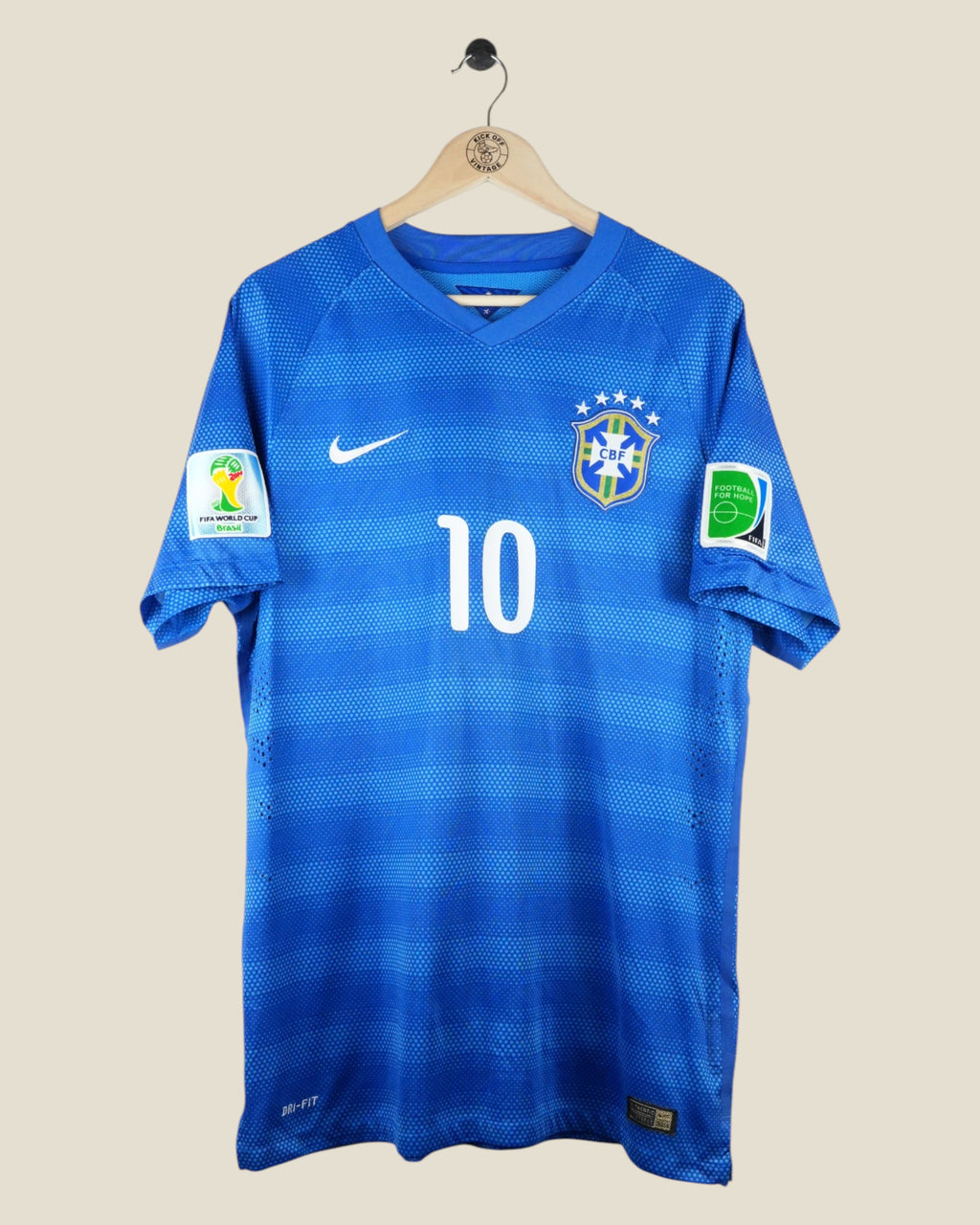 BRAZIL 2014 NEYMAR WC AWAY SHIRT PLAYER VERSION (XL) NIKE