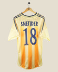 AJAX 2004/05 SNEIJDER AWAY SHIRT (L) ADIDAS