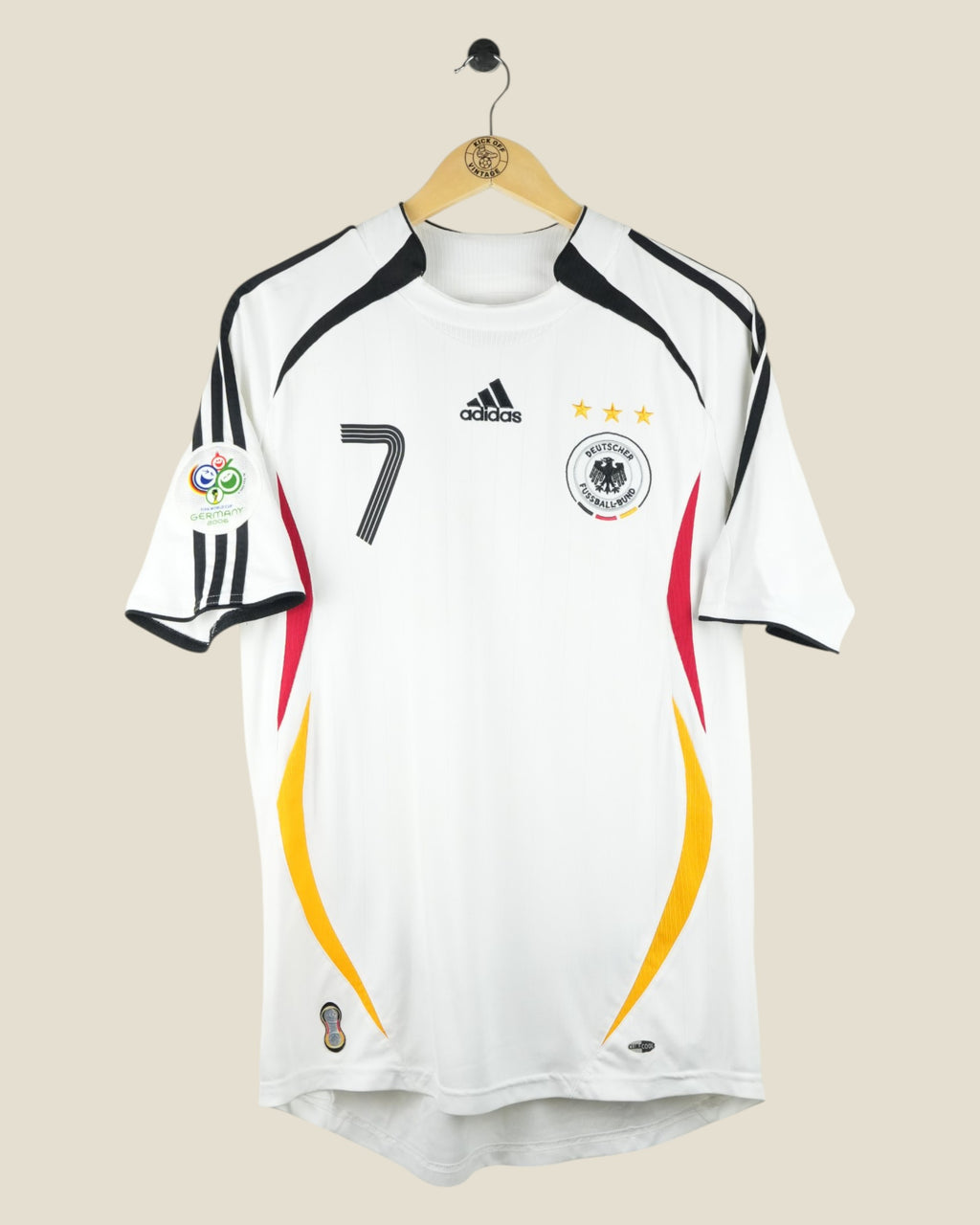 GERMANY 2006 SCHWEINSTEIGER HOME SHIRT (M) ADIDAS