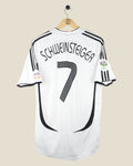 GERMANY 2006 SCHWEINSTEIGER HOME SHIRT (M) ADIDAS