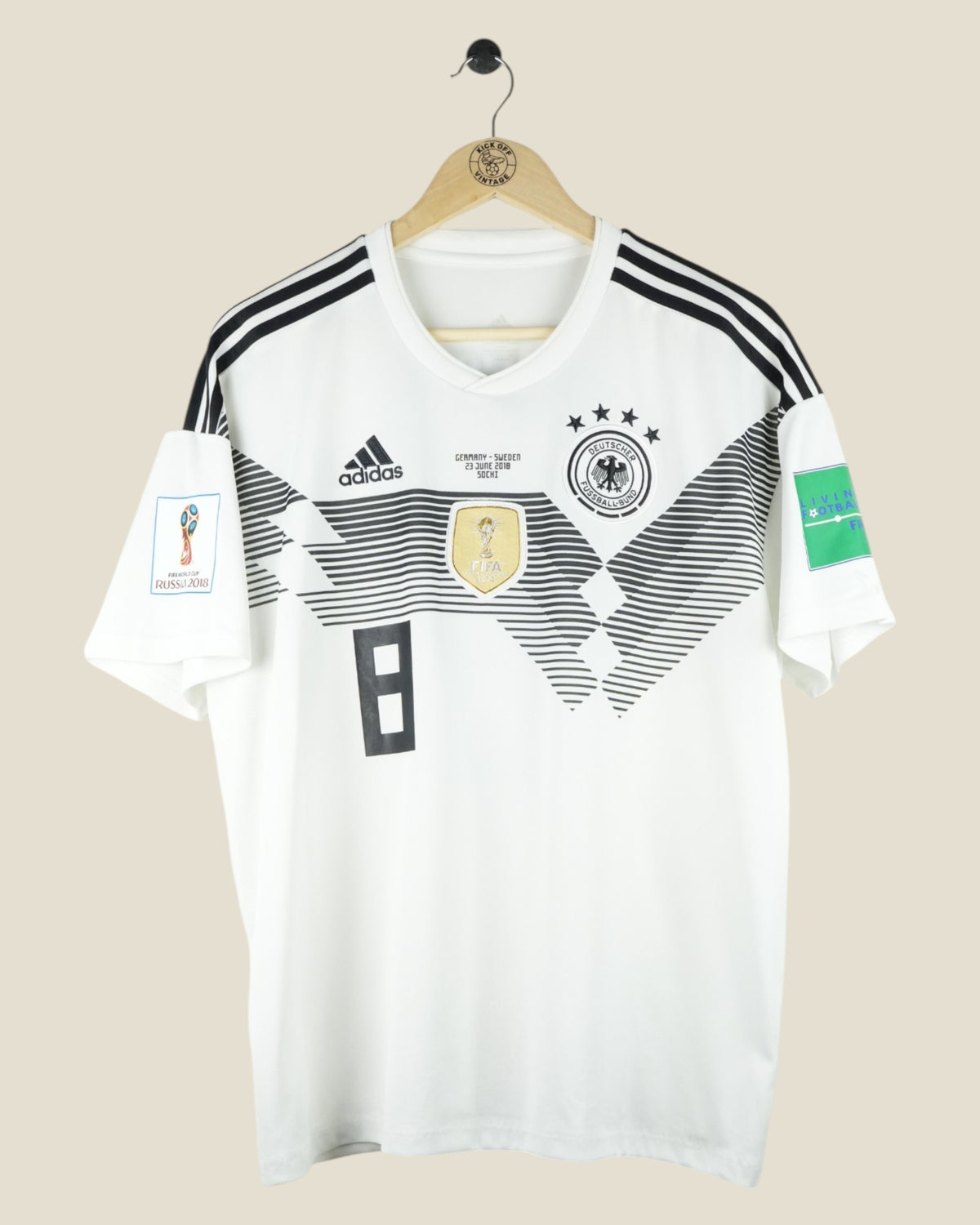 GERMANY 2018 KROOS HOME SHIRT (XL) ADIDAS