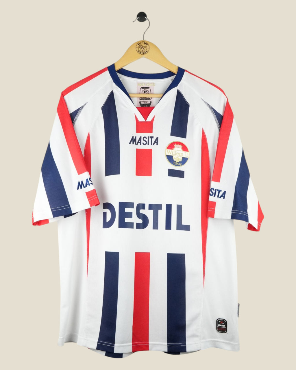 WILLEM II 2007/08 HOME SHIRT (L) MASITA