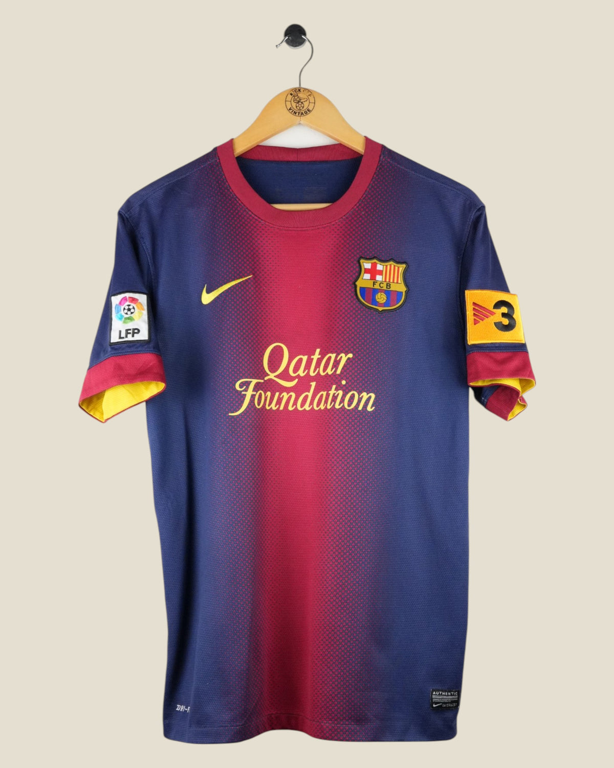 BARCELONA 2012/13 MESSI HOME SHIRT (M) NIKE