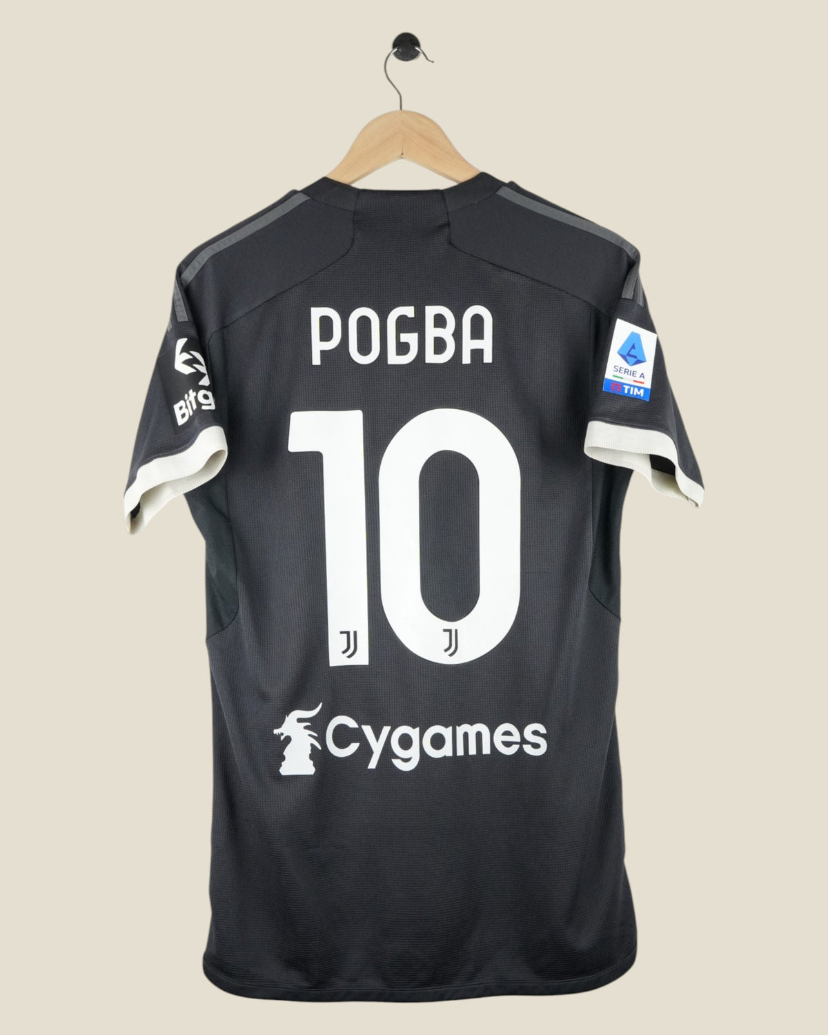 JUVENTUS 2023/24 POGBA THIRD SERIE A SHIRT (M) ADIDAS