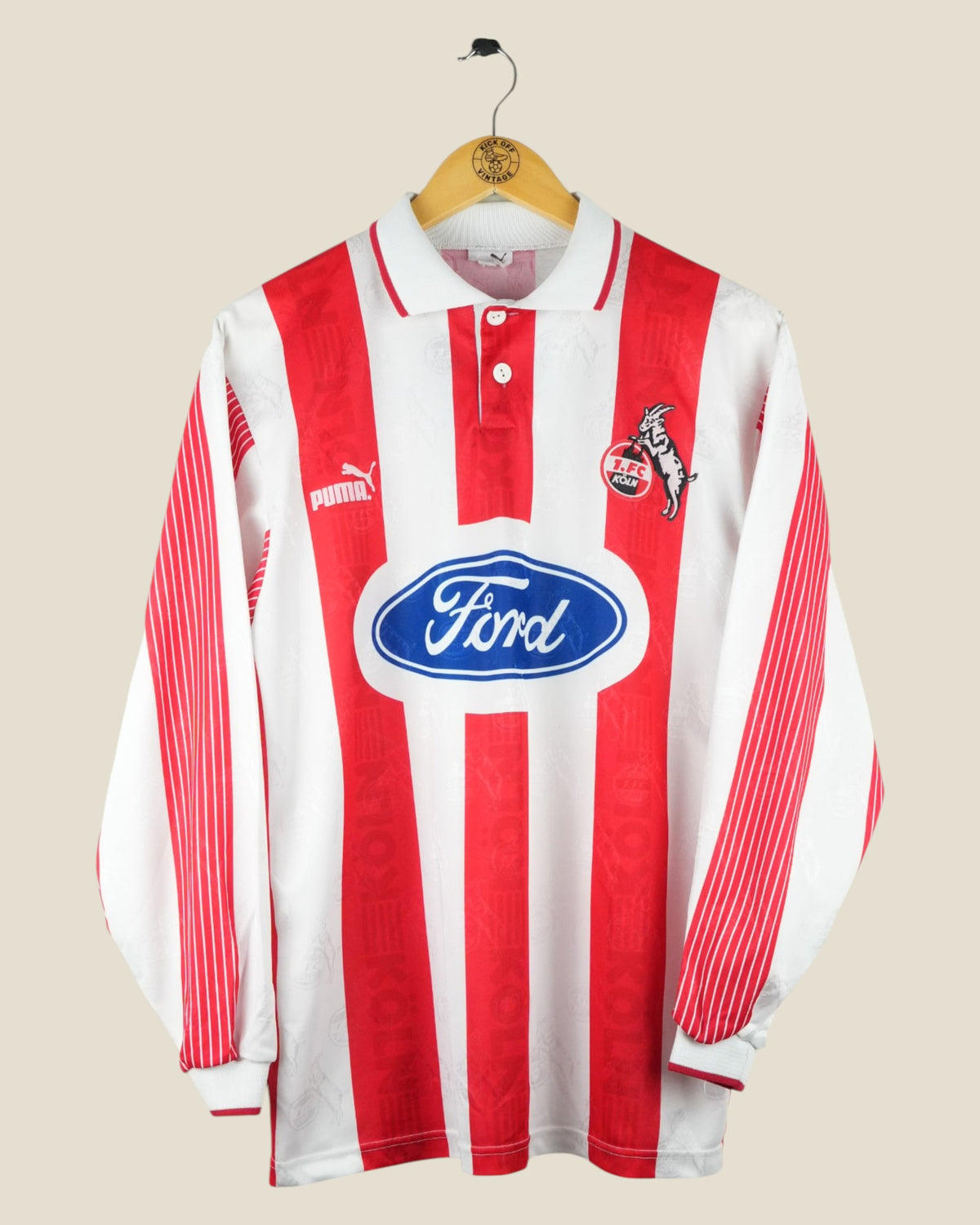 FC KÖLN 1995/96 HOME SHIRT L/S (M/L) PUMA