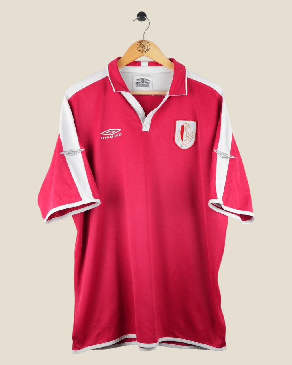 STANDARD LIEGE 2004/05 HOME SHIRT (XL) UMBRO