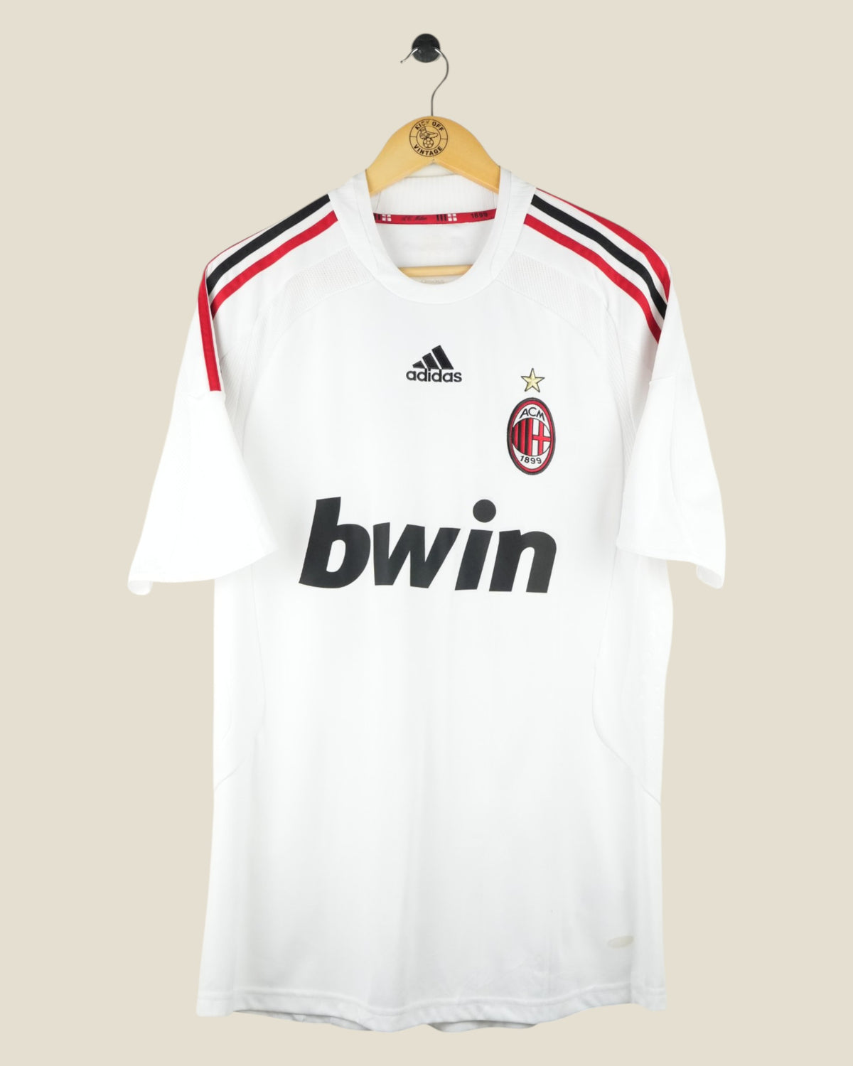 AC MILAN 2008/09 KAKA AWAY SHIRT (L) ADIDAS
