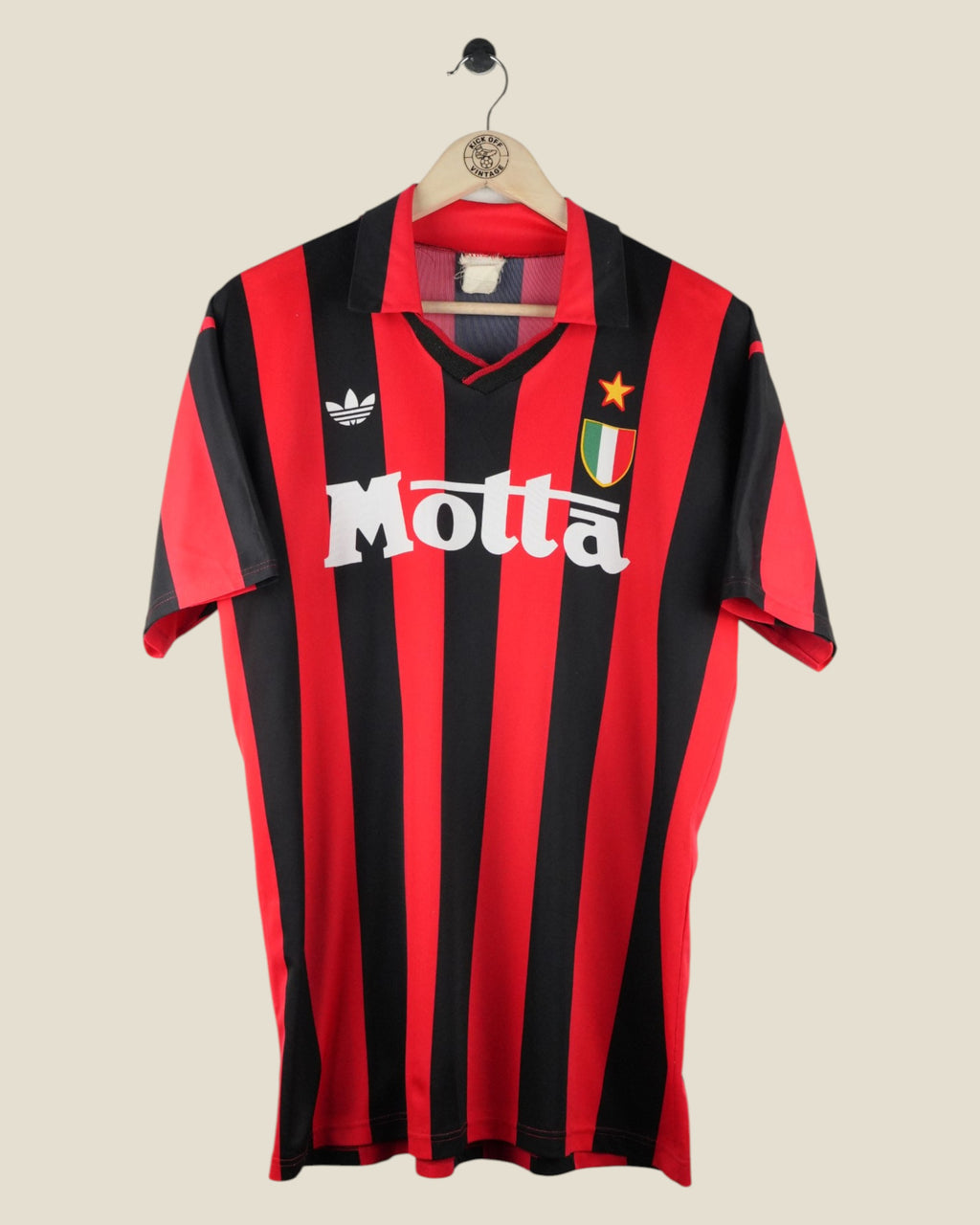 AC MILAN 1992/93 HOME SHIRT (M/L) ADIDAS