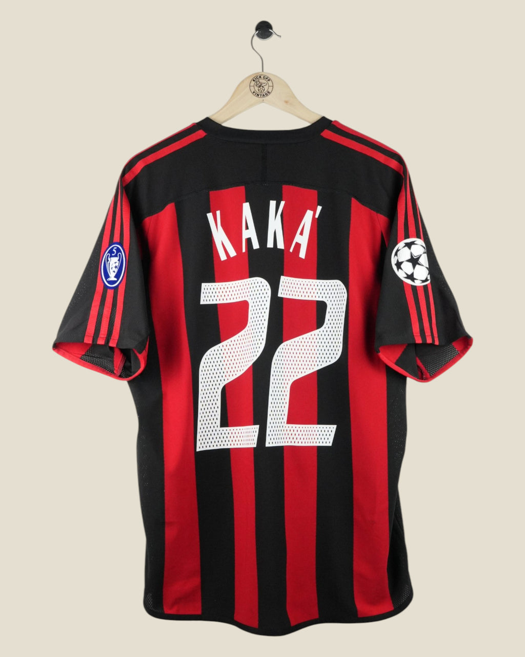AC MILAN 2003/04 KAKA UCL HOME SHIRT PLAYER VERSION (M) ADIDAS