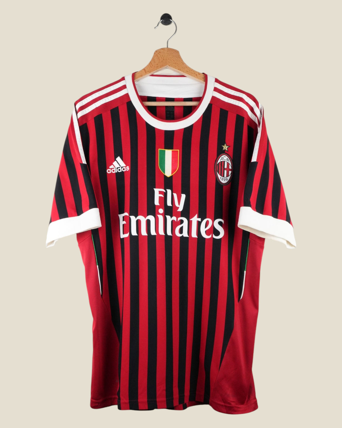 AC MILAN 2011/12 SEEDORF HOME SHIRT (XL) ADIDAS