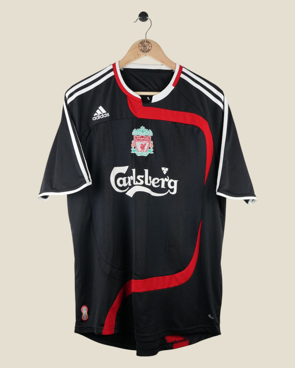 LIVERPOOL 2007/08 GERRARD THIRD SHIRT (M) ADIDAS