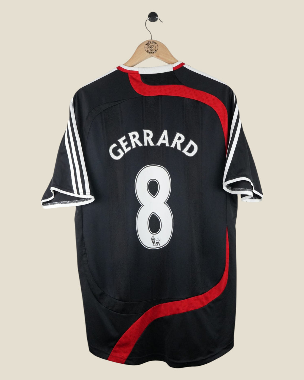 LIVERPOOL 2007/08 GERRARD THIRD SHIRT (M) ADIDAS