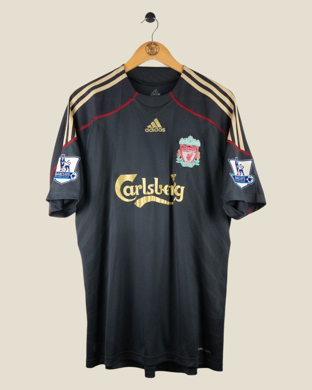 LIVERPOOL 2009/10 TORRES AWAY SHIRT (L) ADIDAS