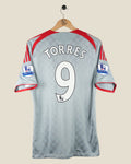 LIVERPOOL 2008/09 TORRES AWAY SHIRT (M) ADIDAS