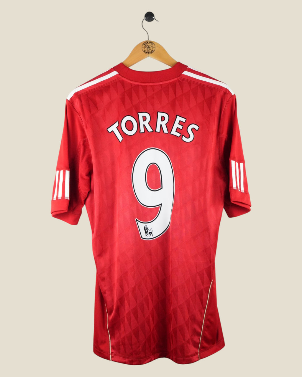 LIVERPOOL 2010/11 TORRES HOME SHIRT (M) ADIDAS