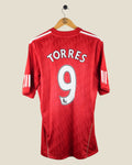LIVERPOOL 2010/11 TORRES HOME SHIRT (M) ADIDAS