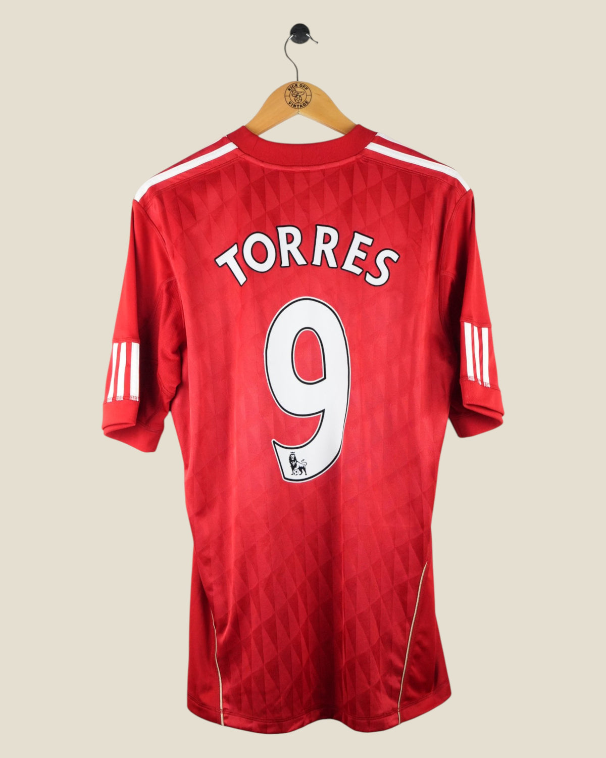 LIVERPOOL 2010/11 TORRES HOME SHIRT (M) ADIDAS