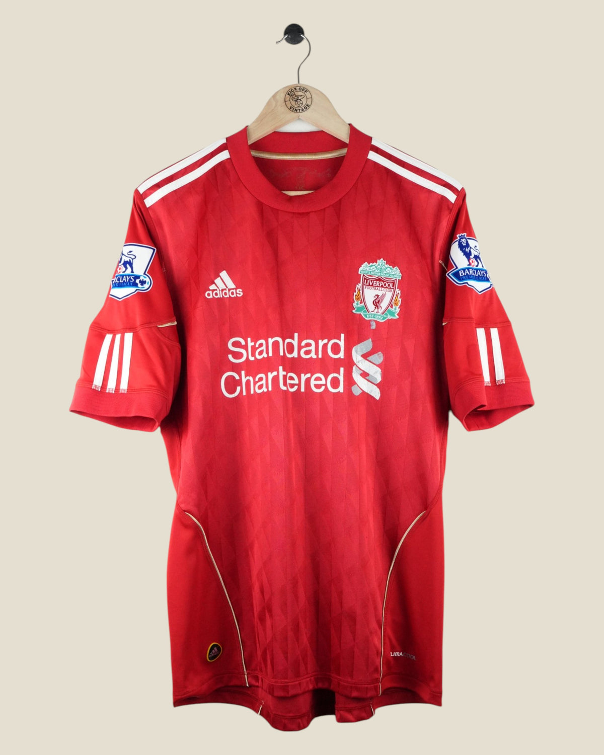 LIVERPOOL 2010/11 KUYT HOME SHIRT (M) ADIDAS