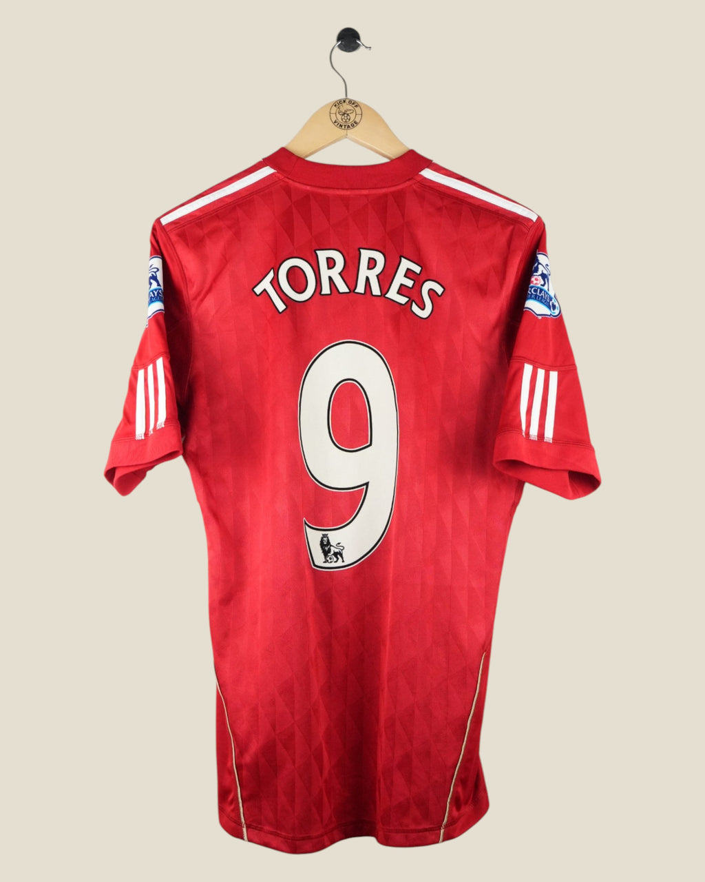 LIVERPOOL 2010/11 TORRES HOME SHIRT (M) ADIDAS