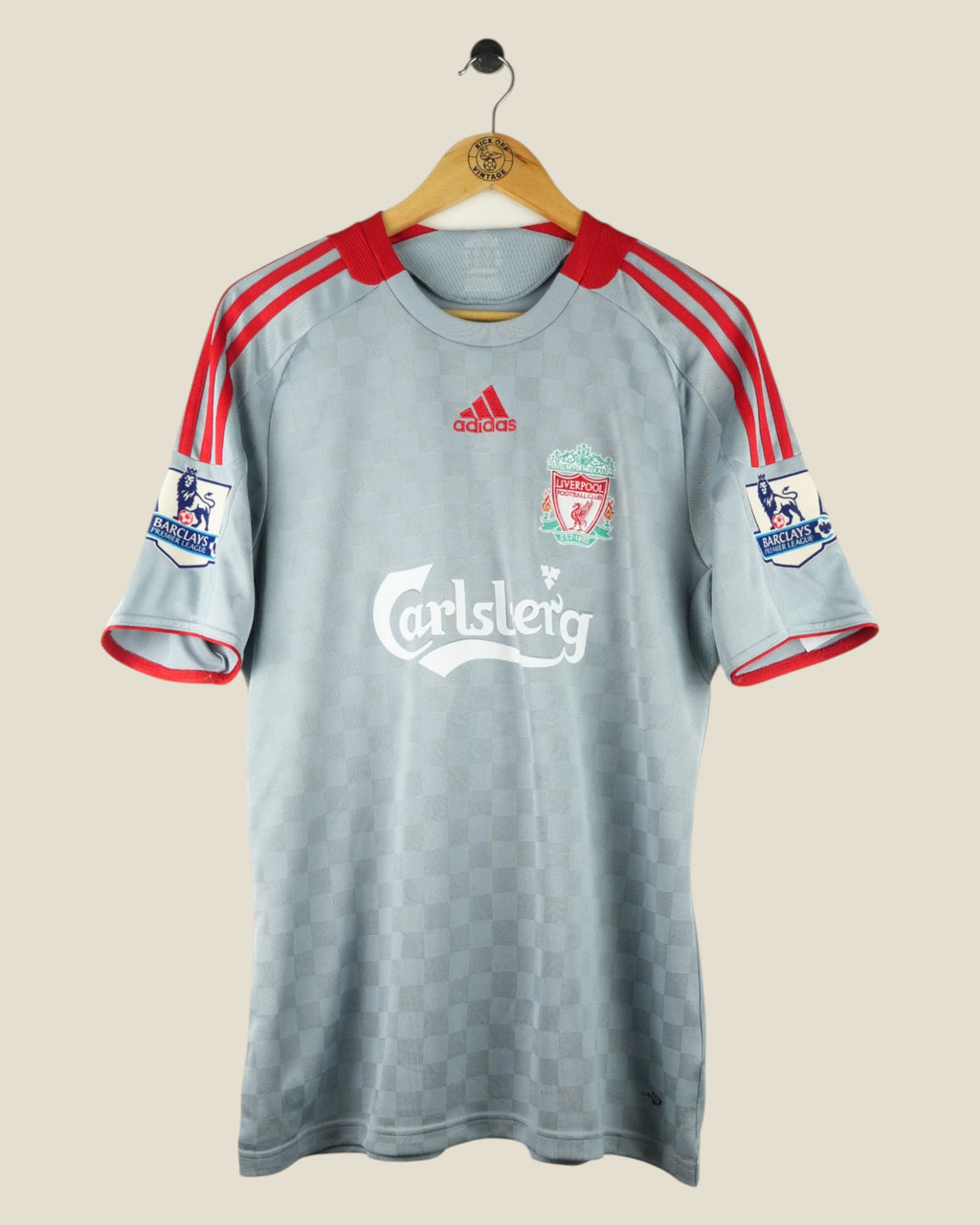 LIVERPOOL 2008/09 KEANE AWAY SHIRT (M) ADIDAS