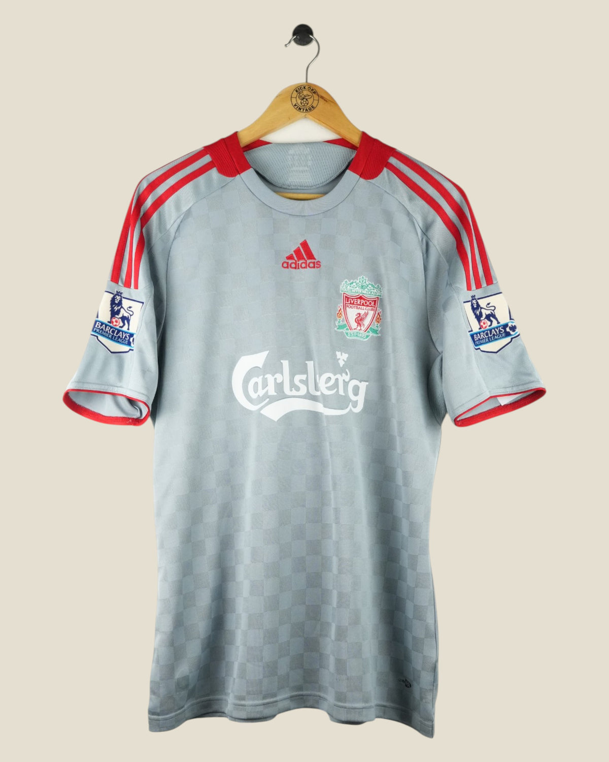 LIVERPOOL 2008/09 KEANE AWAY SHIRT (M) ADIDAS