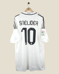REAL MADRID 2008/09 SNEIJDER HOME LA LIGA SHIRT (XXL) ADIDAS