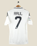 REAL MADRID 2008/09 RAUL HOME SHIRT (M) ADIDAS