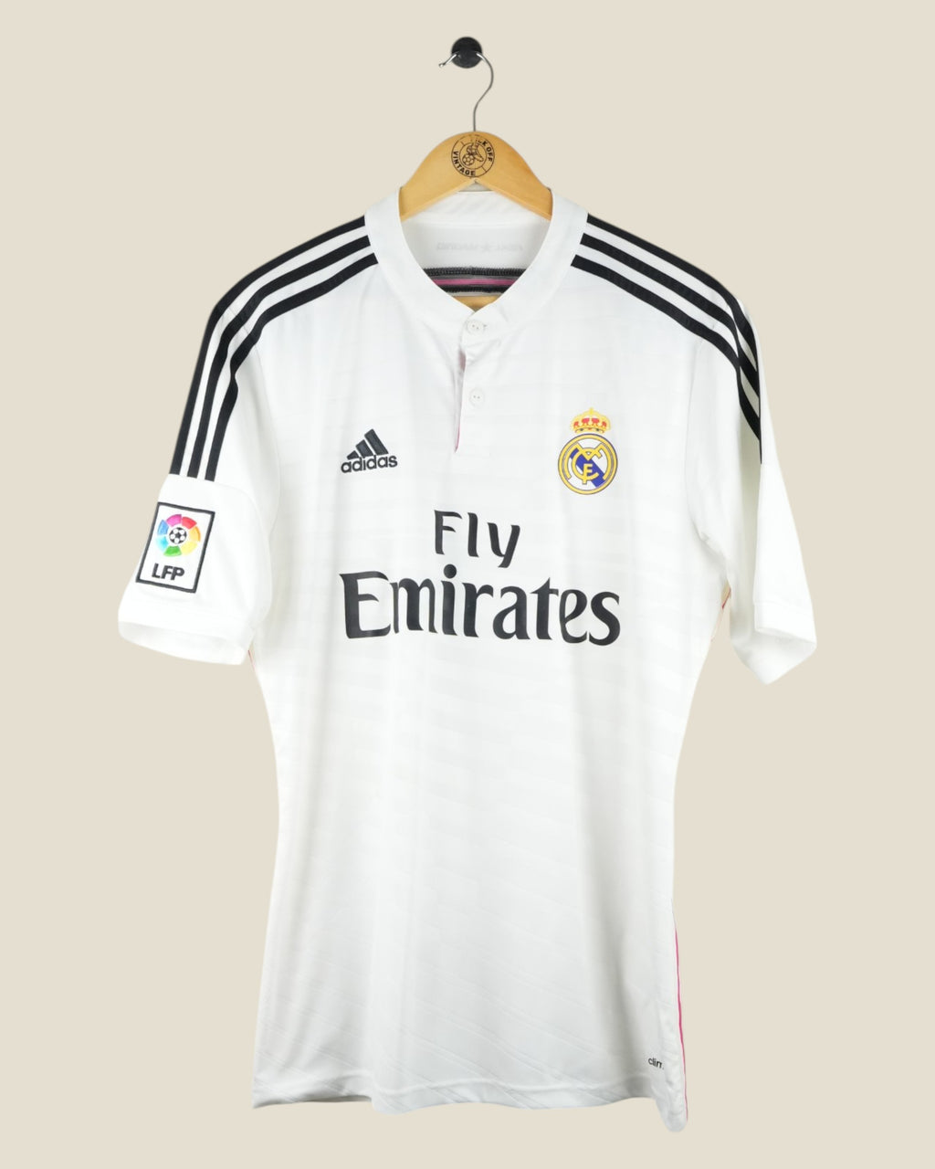 REAL MADRID 2014/15 RONALDO HOME SHIRT (M) ADIDAS