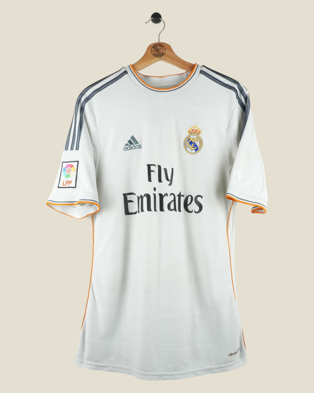 REAL MADRID 2013/14 RONALDO HOME SHIRT (M) ADIDAS