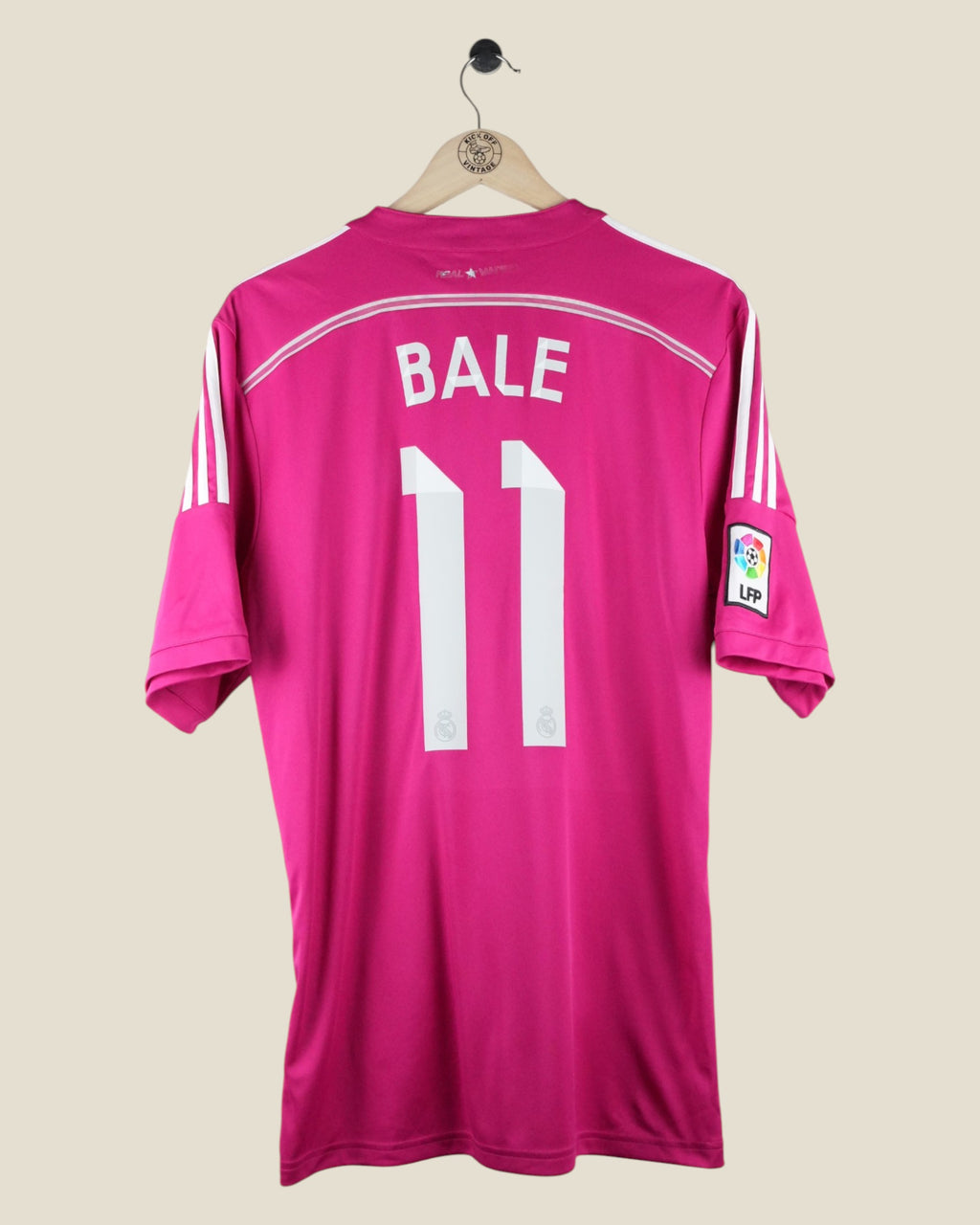 REAL MADRID 2014/15 BALE AWAY SHIRT (L) ADIDAS