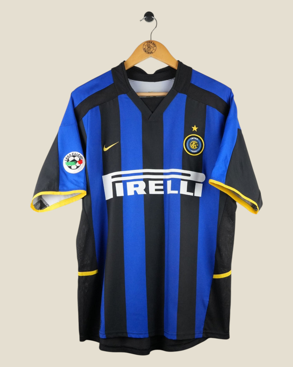 INTER MILAN 2002/03 RECOBA HOME SHIRT (L) NIKE