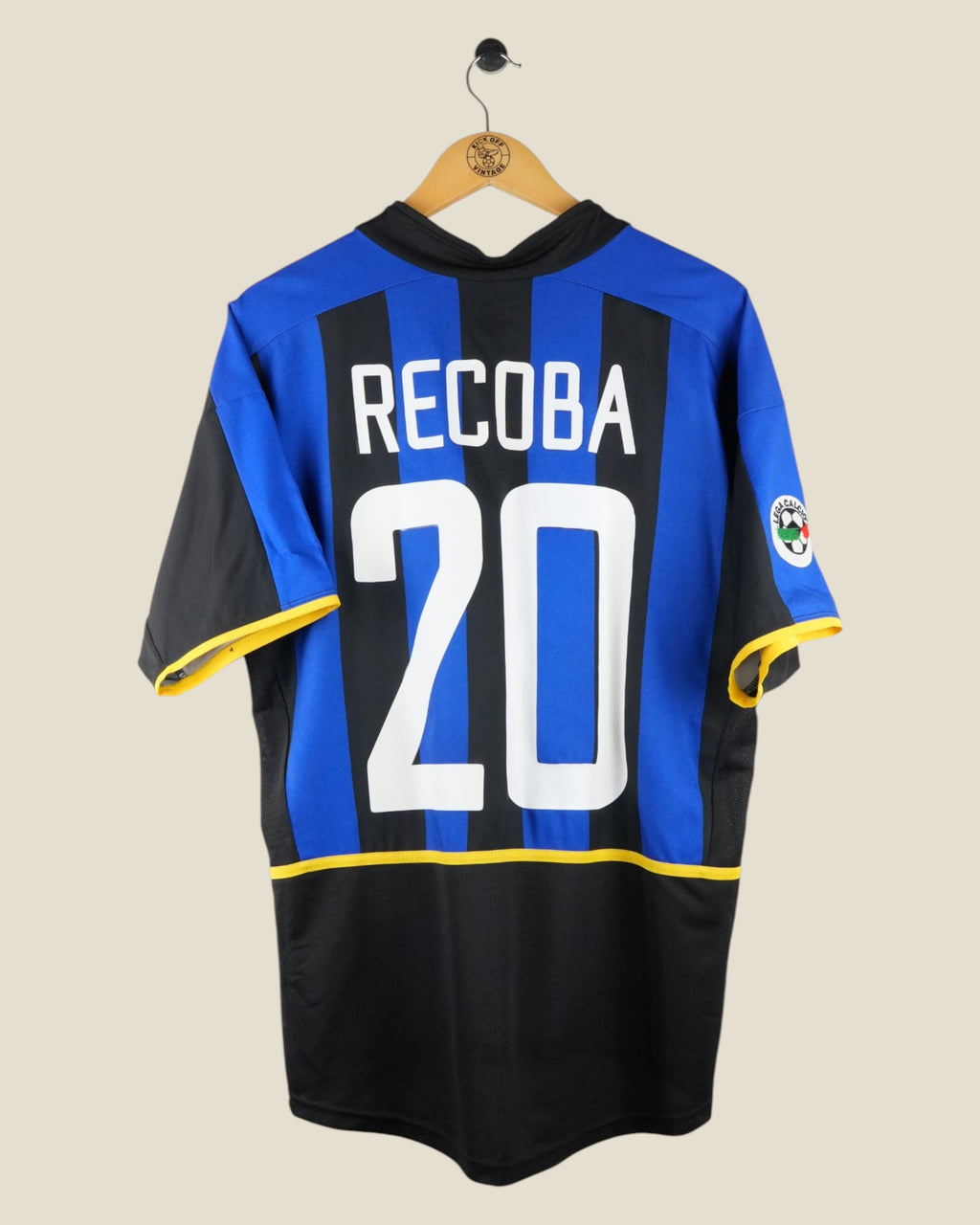 INTER MILAN 2002/03 RECOBA HOME SHIRT (L) NIKE