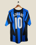 INTER MILAN 2005/06 ADRIANO HOME SHIRT (M/L) NIKE