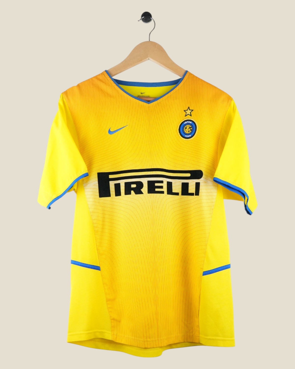 INTER MILAN 2002/03 ZANETTI THIRD SHIRT (L) NIKE
