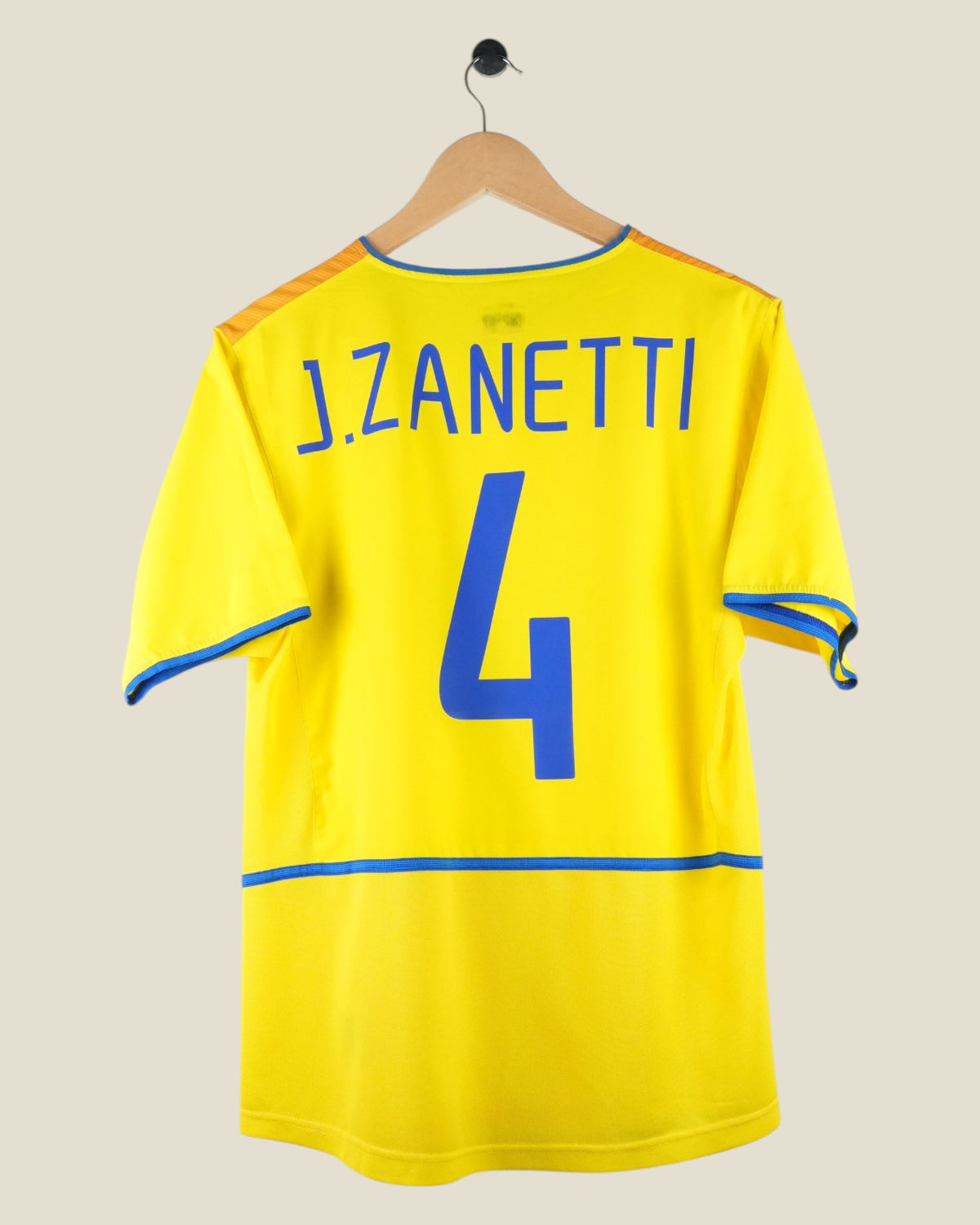 INTER MILAN 2002/03 ZANETTI THIRD SHIRT (L) NIKE