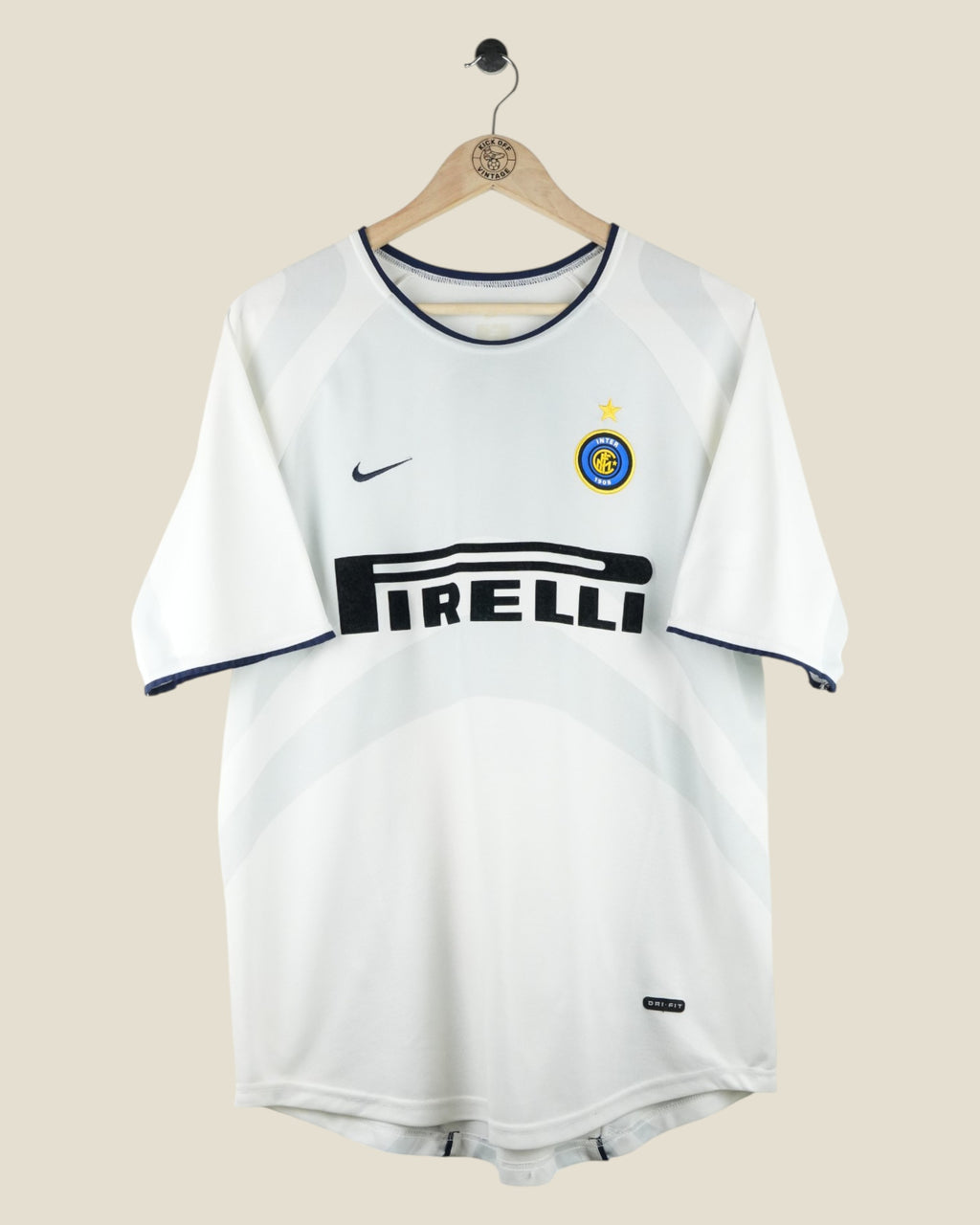 INTER MILAN 2001/02 RONALDO AWAY SHIRT (M) NIKE