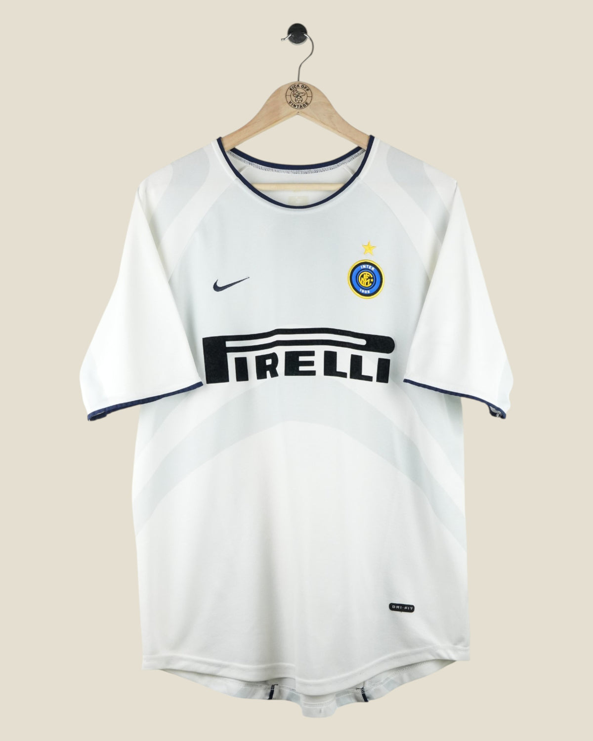 INTER MILAN 2001/02 RONALDO AWAY SHIRT (M) NIKE